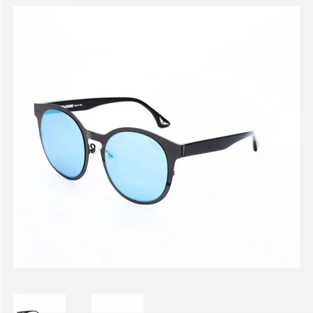 Zadig‎ & Voltaire Blue Mirrored Lens & Gunmetal Sunglasses